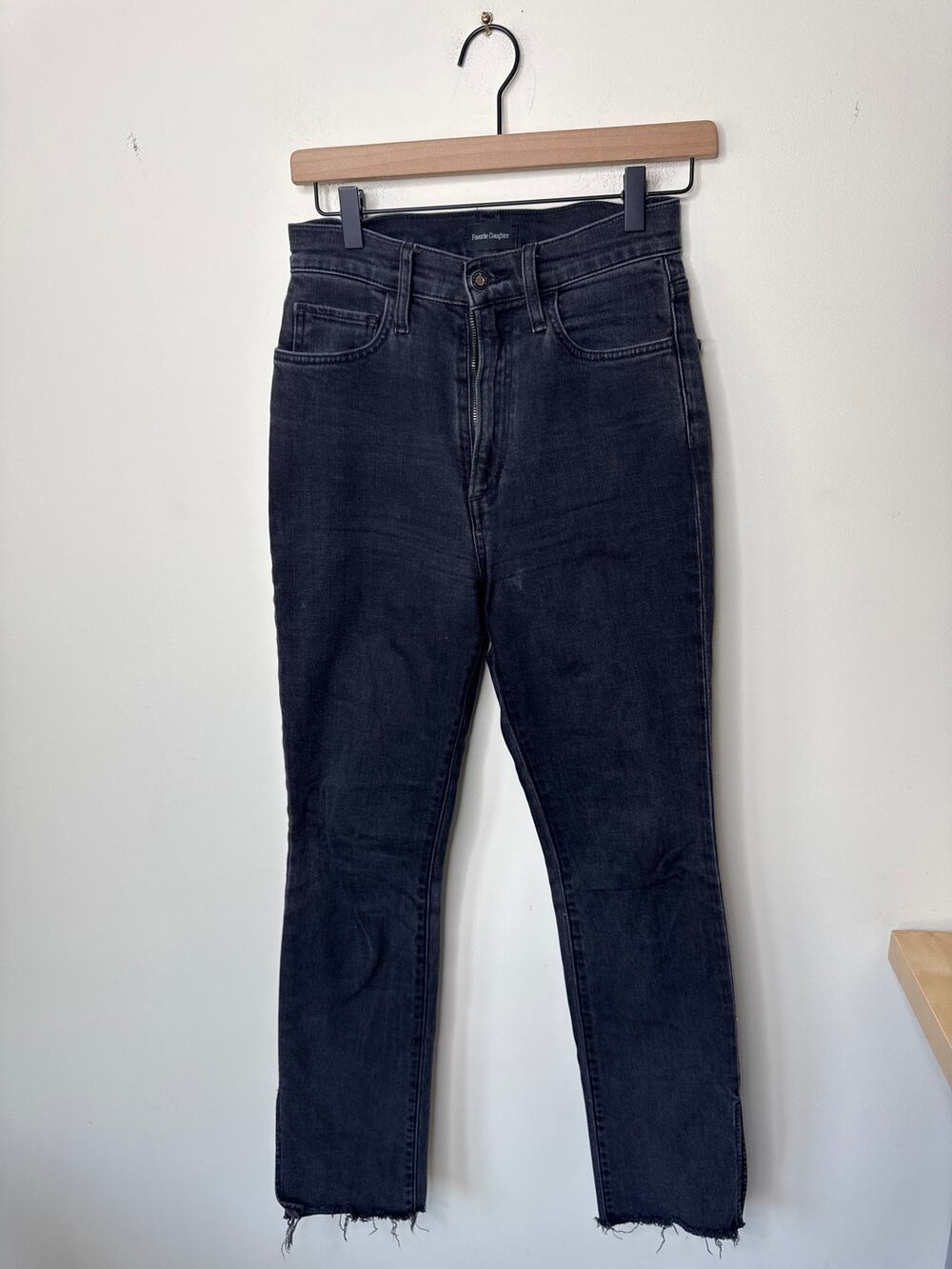 FAVORITE DAUGHTER The Valentia Shortie Petite Super High Rise Cigarette Size 26